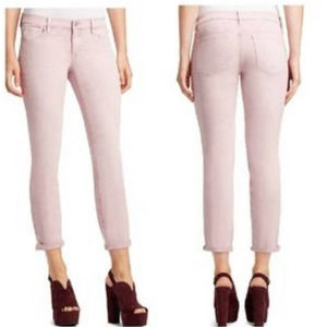 Jessica Simpson Forever Rolled Skinny Blush Pink Cotton Spandex Jeans Size 25